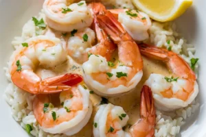 What to eat with garlic butter shrimp?