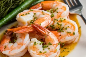 How many carbs are in garlic butter shrimp?