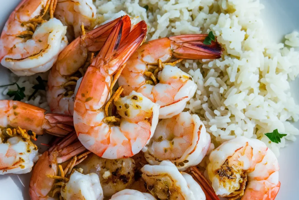 How many carbs are in garlic butter shrimp?