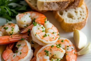 How many carbs are in garlic butter shrimp?