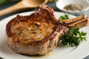 Is it better to bake or fry bone-in pork chops?