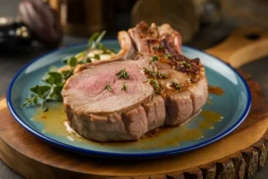 What is the best way to cook a pork chop so it's tender?