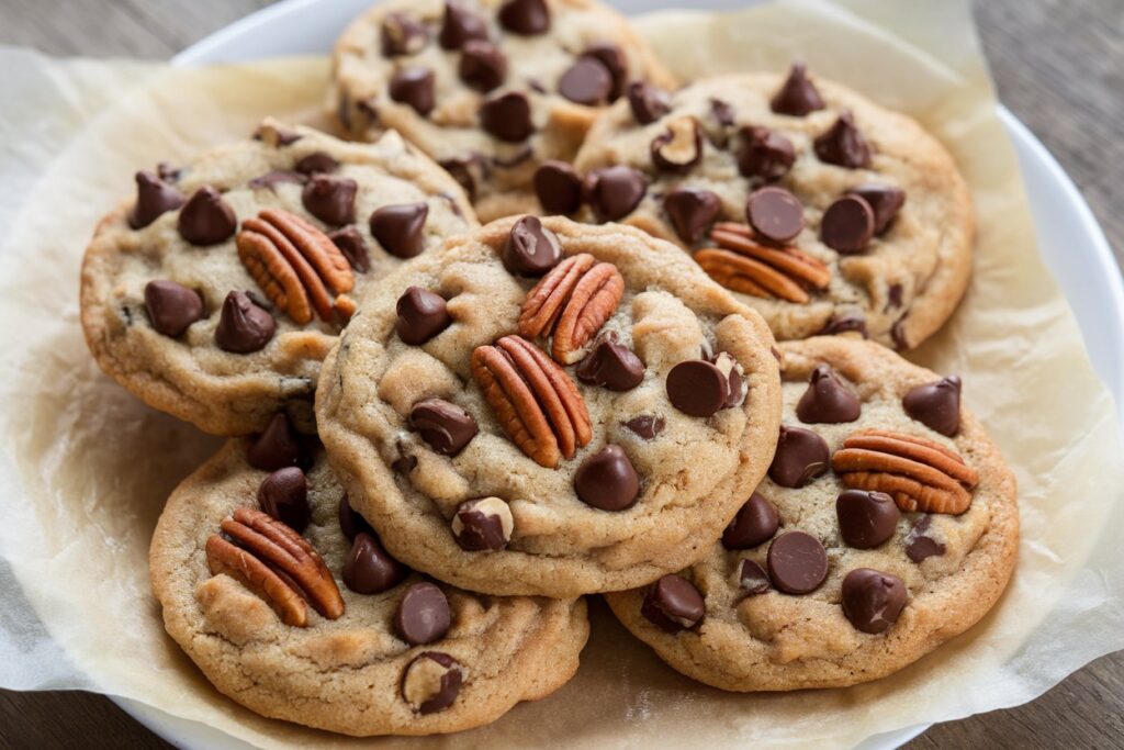 Chocolate chip pecan cookies recipe