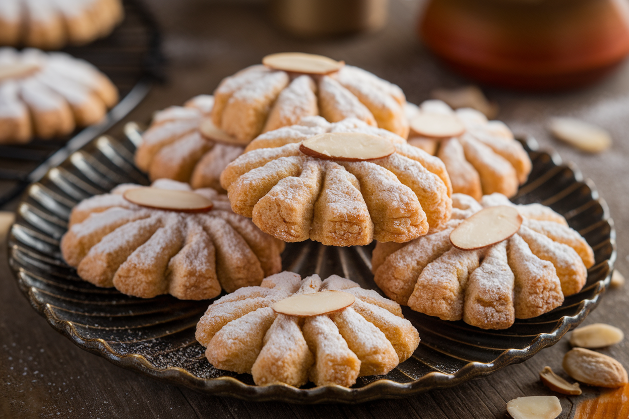 What is the history of Chinese almond cookies?