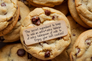 What is the secret ingredient to keep cookies soft? 