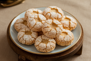 What is the history of Chinese almond cookies?