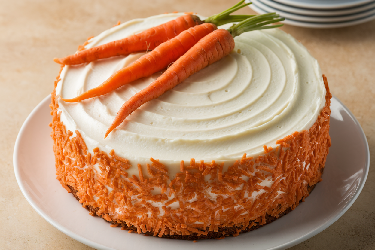 Why is there carrots in carrot cake?