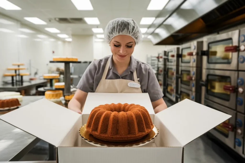 Does Nothing Bundt Cakes make them fresh?