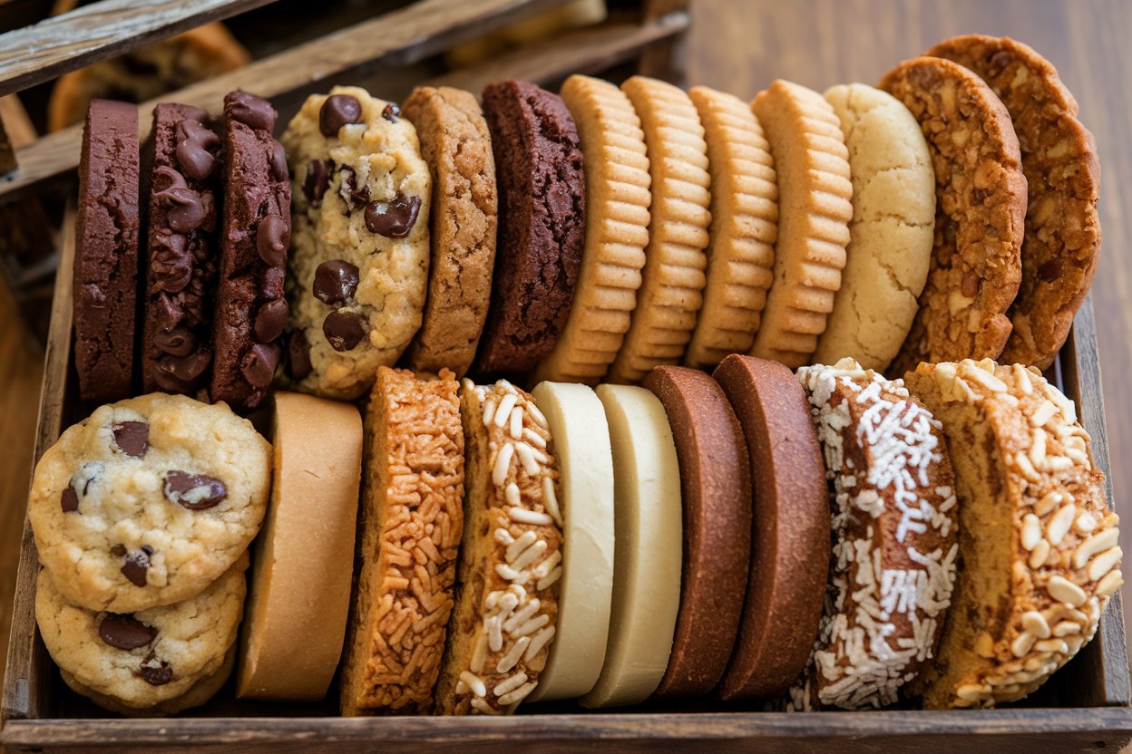 What are the 10 different types of cookies?